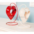 Heart shape made candle holder For Rest Room
